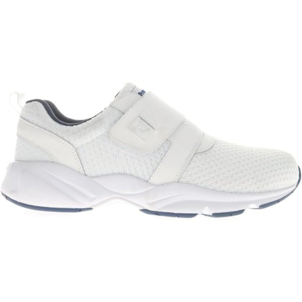 Propét Mens Stability X Strap White Athletic Shoe Sz 8W Mesh Walking Sneaker NEW - Picture 6 of 10